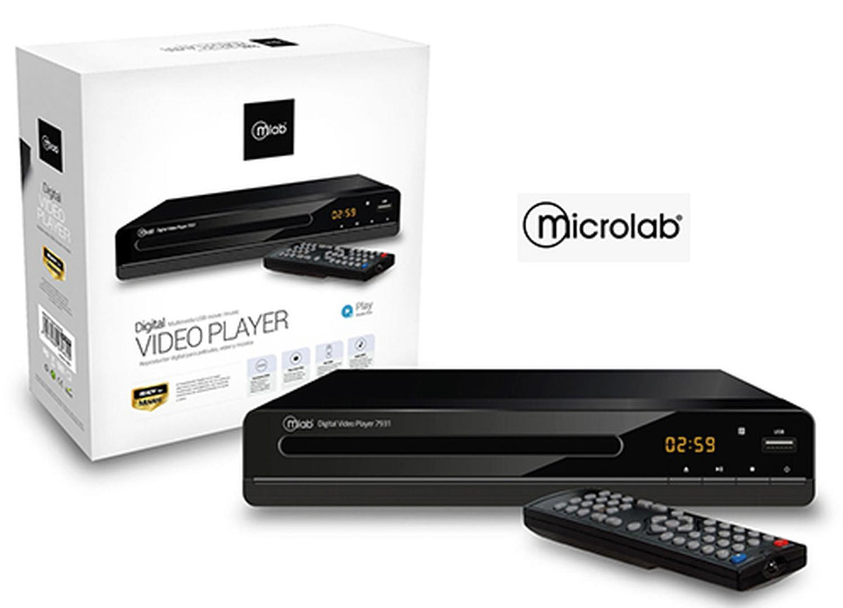 DVD PLAYER AV/USB MLAB