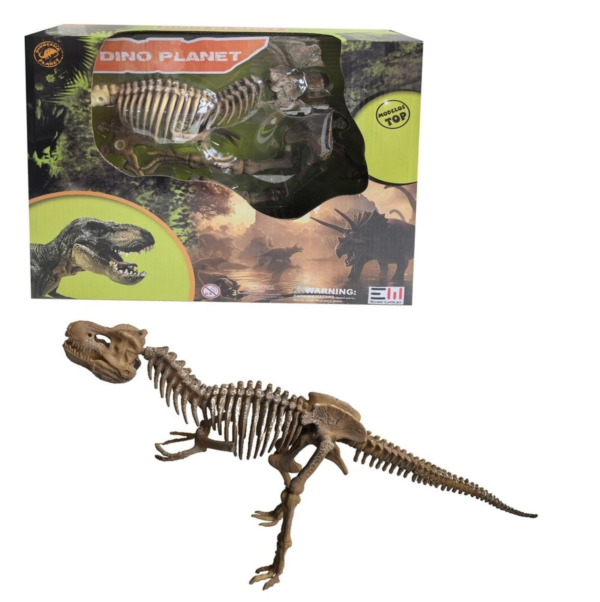 DINO PLANET DINOSAURIO ARMABLE