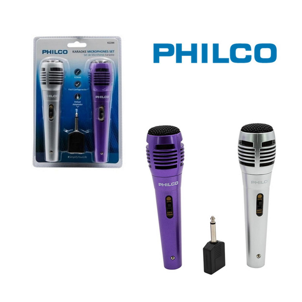 KIT DE MICROFONO CON ADAPTADOR