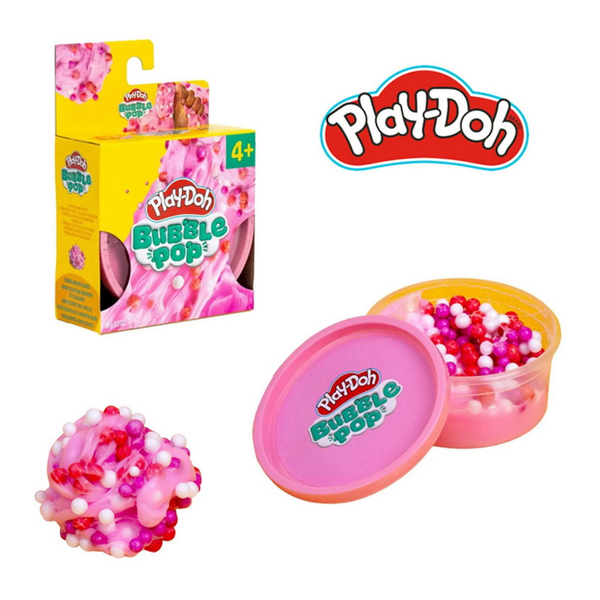 PLAY-DOH SLIME BUBBLE POP COLOR PINK