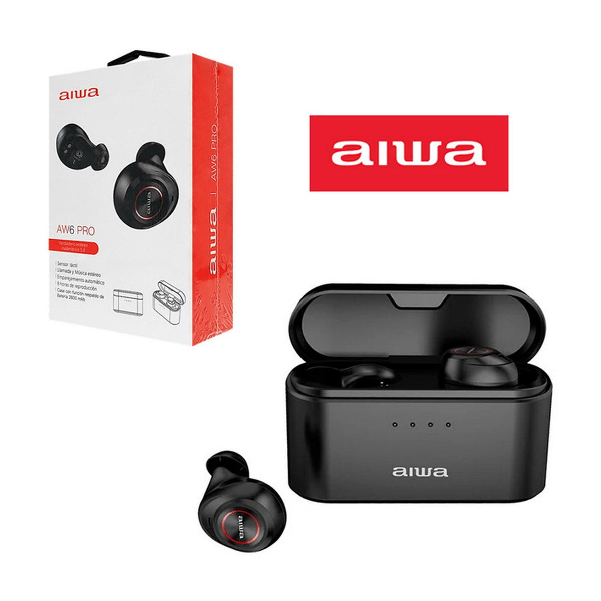 AUDIFONO AIWA INALAMBRICO TWS BT