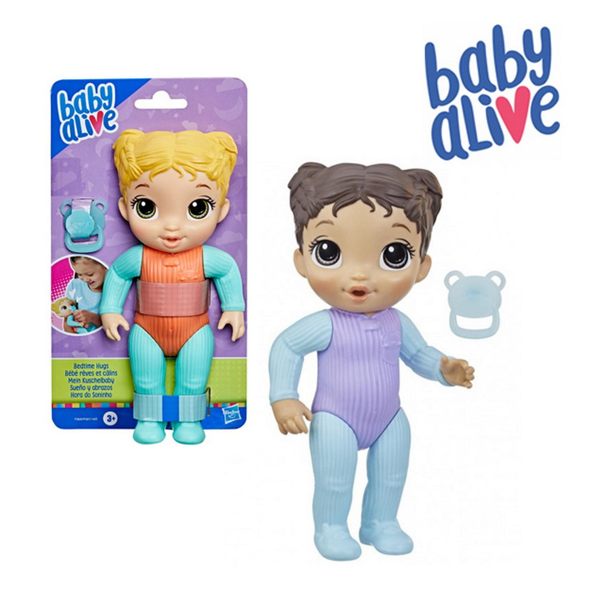BABY ALIVE BEBÉ CHAPOTEOS Y ABRAZOS HASBRO