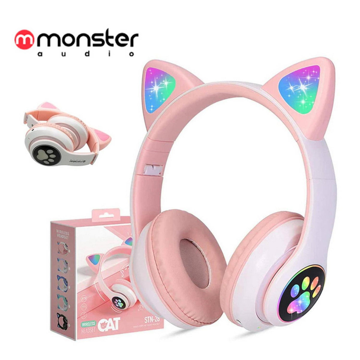 MONSTER AUDIO PARLANTE BLUETOOTH/FM/SD/AUX/MIC BLACK MONSTER
